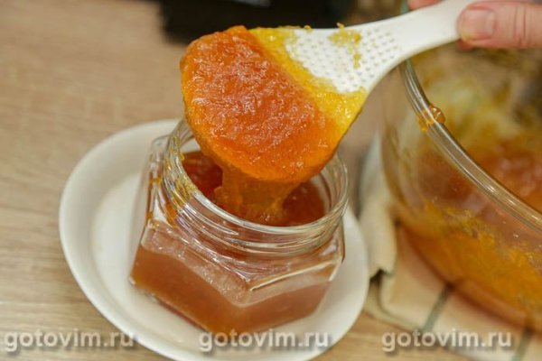 Джем из алычи с апельсином в микроволновке