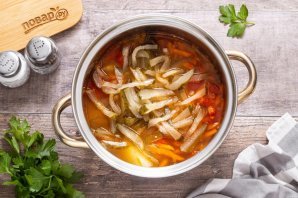 Суп с перловкой