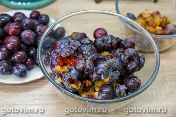 Повидло из сливы в микроволновке