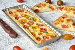 Тарт с черри и сыром Тарт с черри и сыром