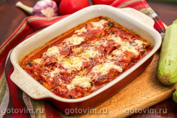 Рулетики из кабачков с мясом Рулетики из кабачков с мясом