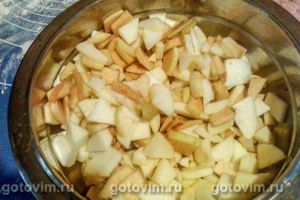 Пирог-рулет «Яблочный рог» Пирог-рулет «Яблочный рог»