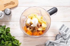 Соус из картофеля и моркови