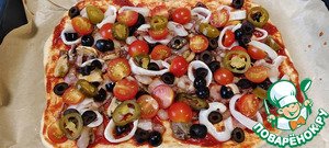 Пицца с морепродуктами