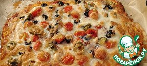 Пицца с морепродуктами