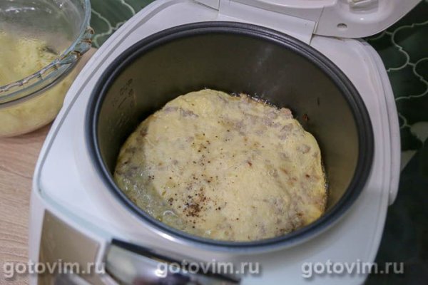 Бризоль из мясного фарша в мультиварке