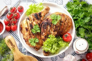 Курица на гриле Курица на гриле