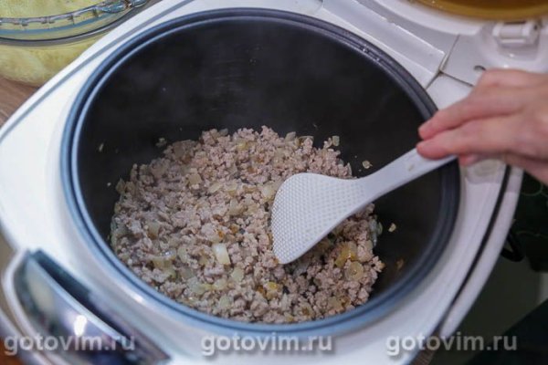 Бризоль из мясного фарша в мультиварке