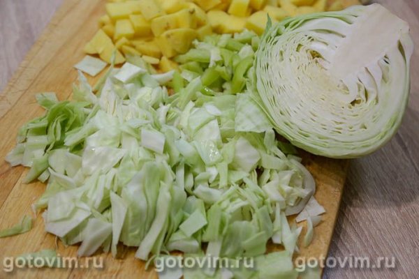 Борщ с фрикадельками в мультиварке 