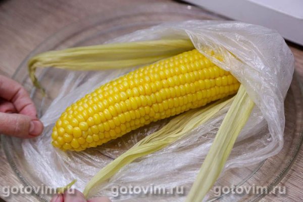 Кукуруза в микроволновке