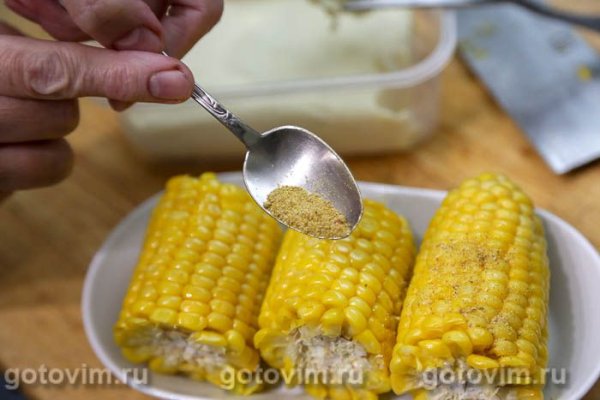 Кукуруза в микроволновке