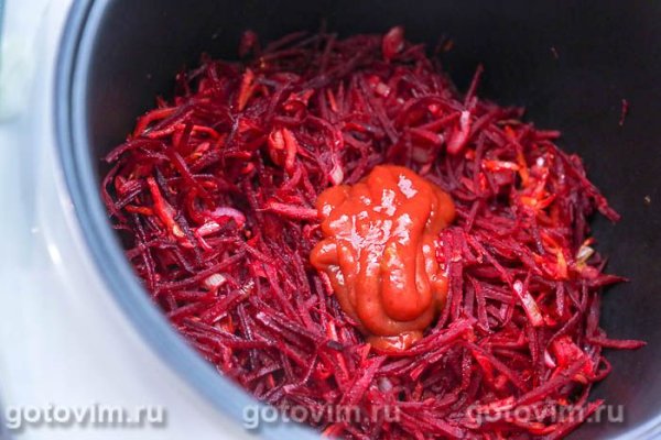 Борщ с фасолью в мультиварке