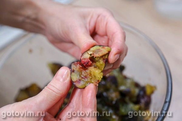 Джем из сливы с апельсином в микролновке