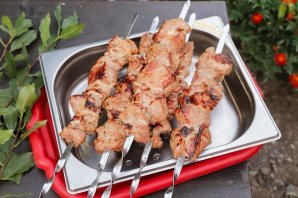 Шашлык из свиной шеи
